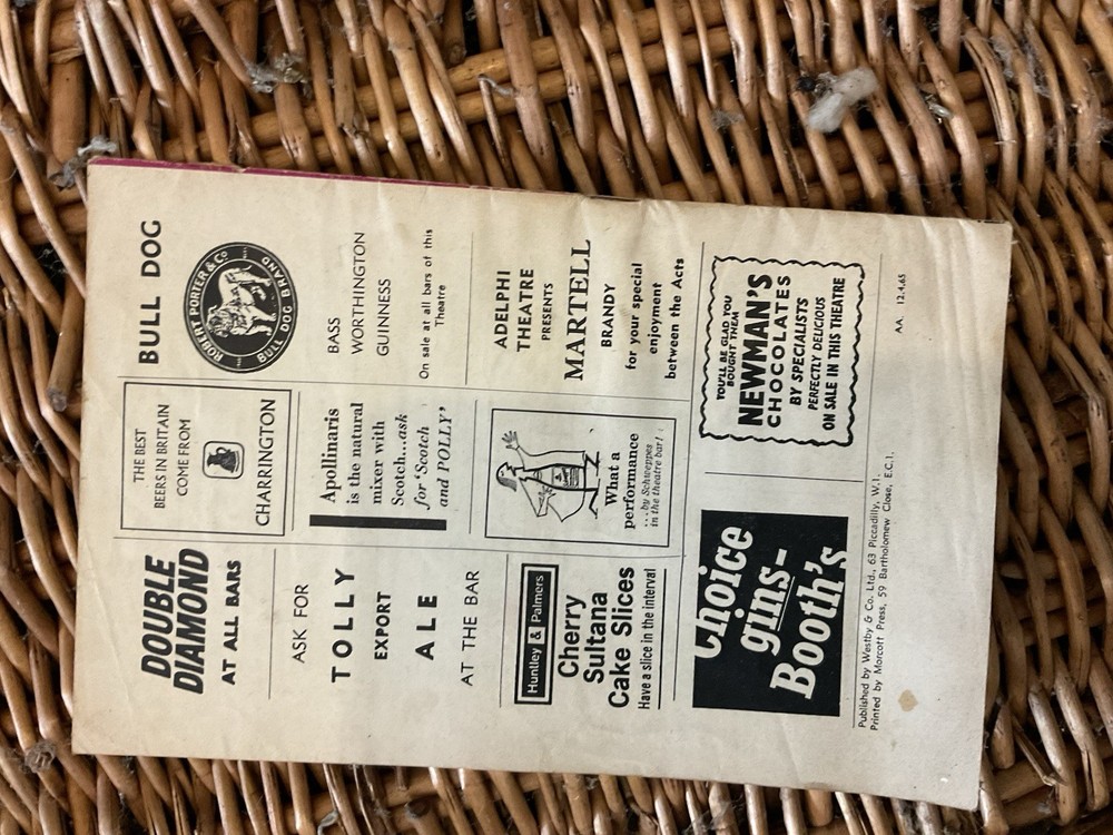 Theatre Programmes - Job Lot Vintage Theatre Programmes X 8 Devon