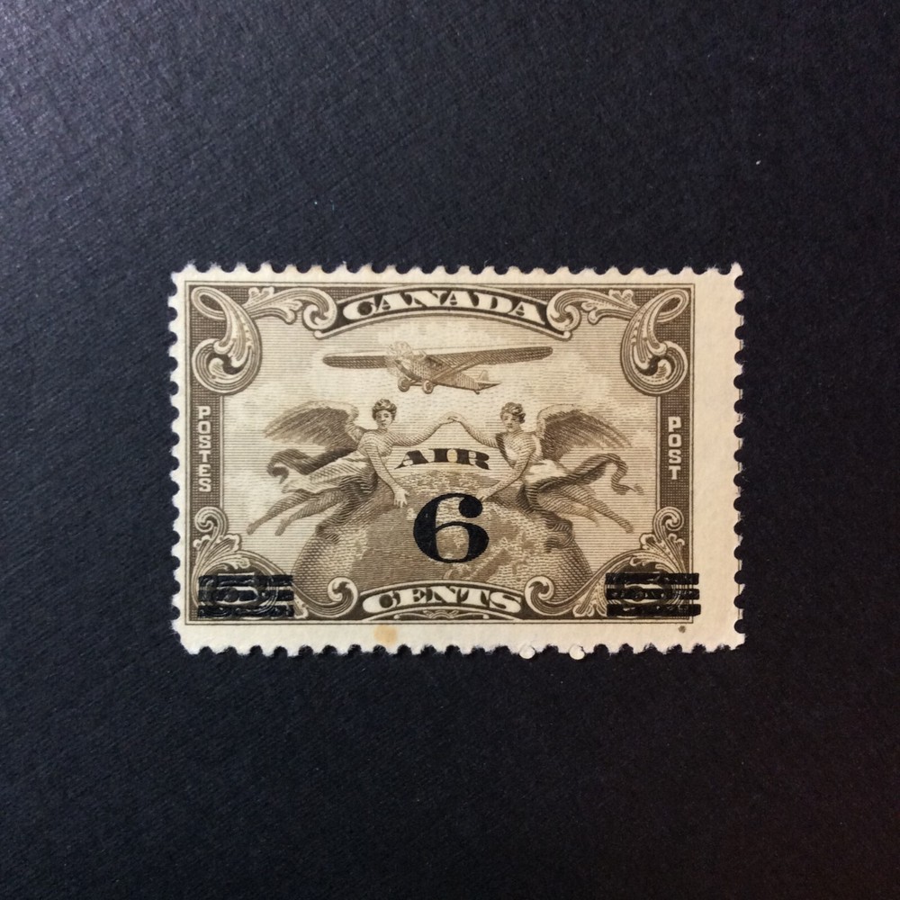 BroadviewStamps Canada #C3 MH F.  Tiny stain.