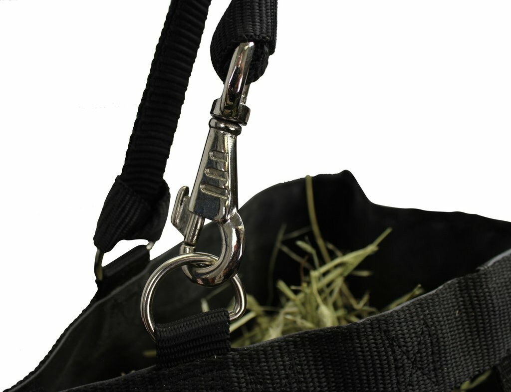 Ultra Slow Feeder Horse Hay Bag with Super Tough Bottom and 6 Month Warranty