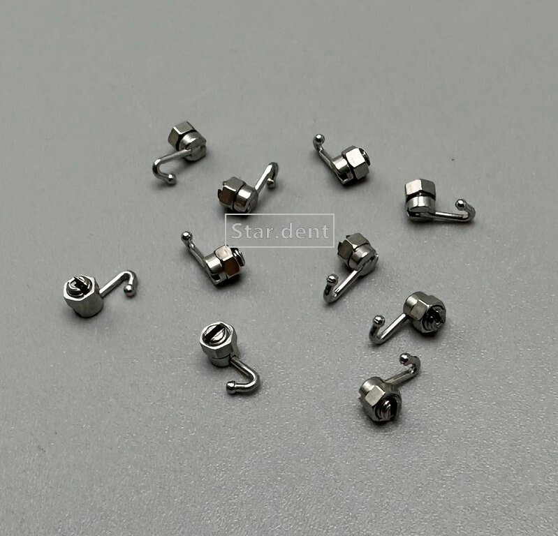 Dental Orthodontic Activity Crimpable Hooks Arch Wire Hook Stops Lock Left Right