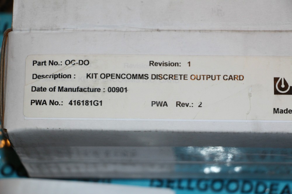 Liebert OC-DO Discrete Output Interface Card Opencomms Kit 416181G1 OCDO New
