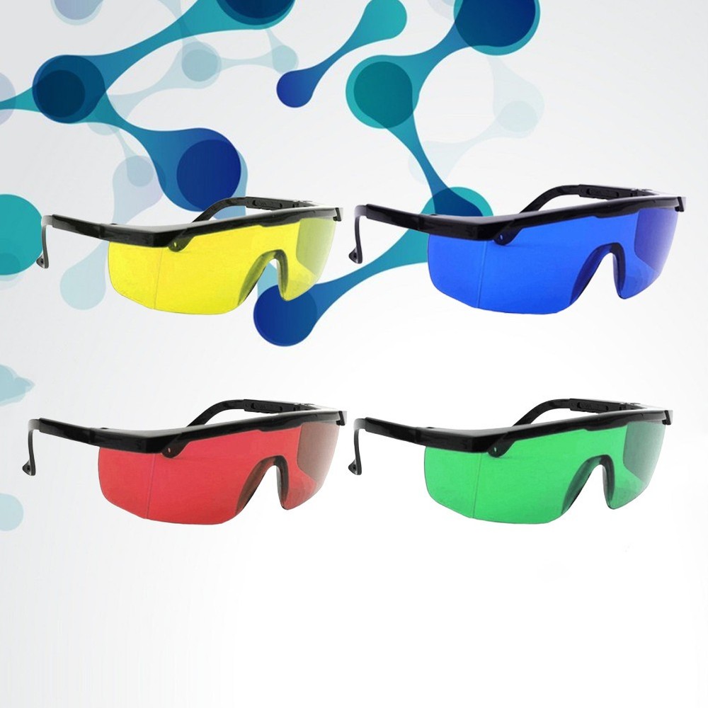 4Pcs Protective Glasses IPL Eyeglasses Eye Patch Eye Protector (Green,