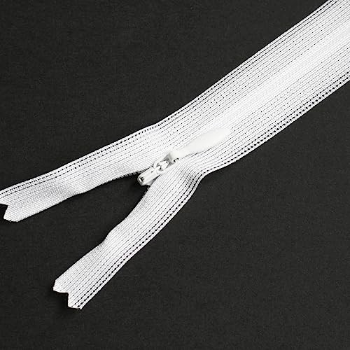 Nippon Chuko Conceal Fastener Zipper, White (KS56-501)