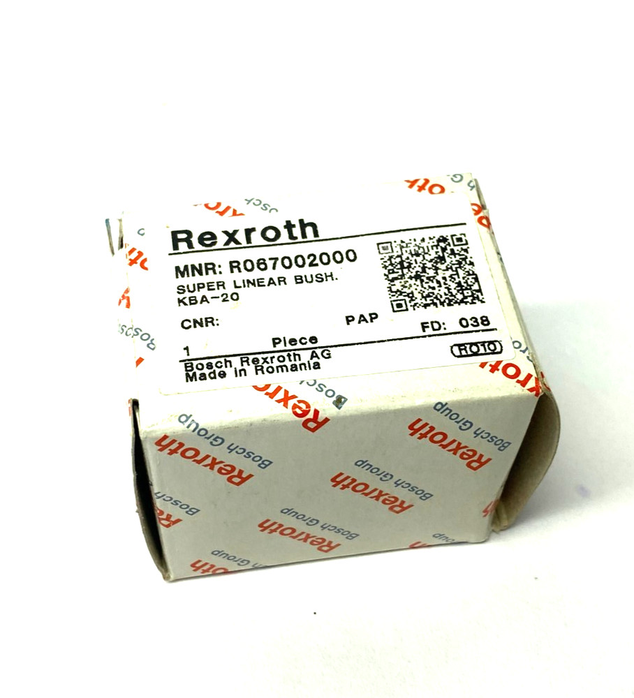 Bosch Rexroth R067002000 Super Linear Bushing KBA-20