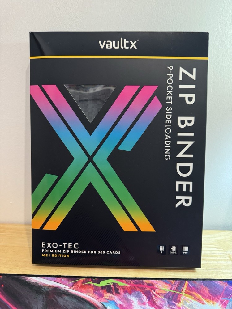1st Edition✨ - Vault X ME1 9 Pocket Binder Mega Evolution