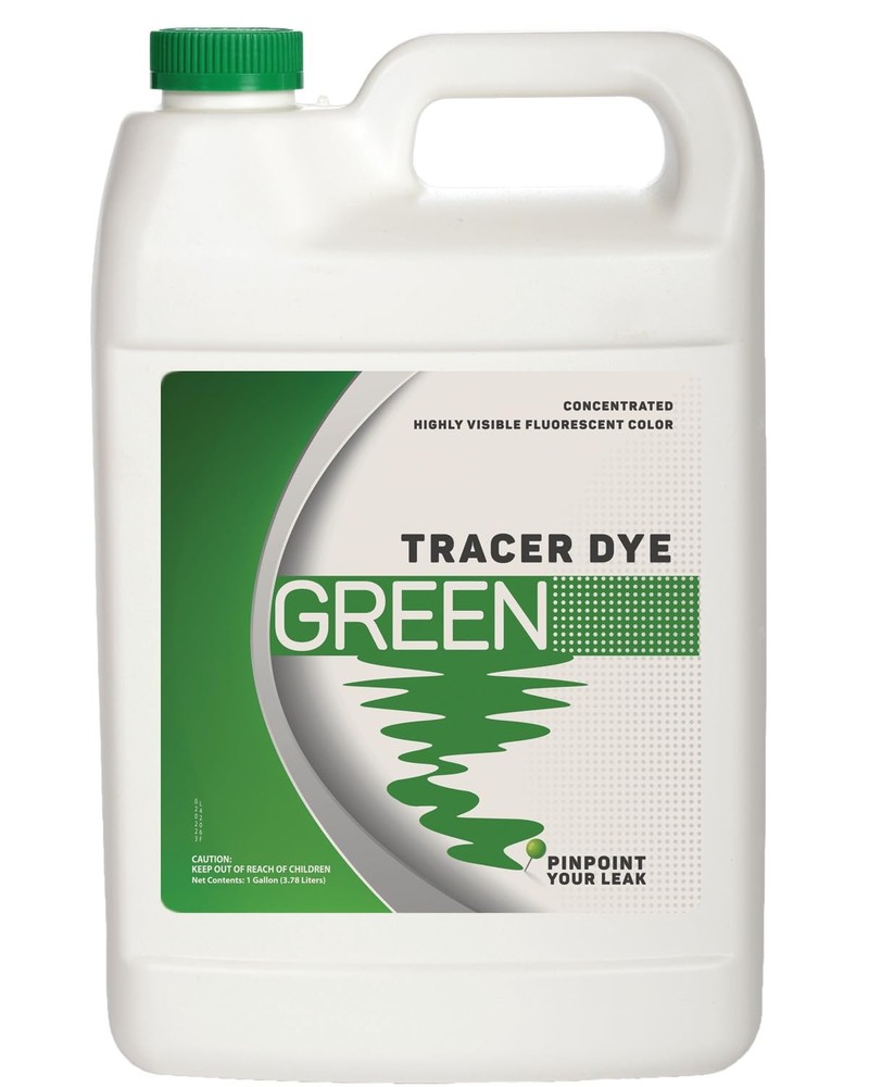 Green Tracing Dye - Highly Visible Concentrated Fluorescent Leak Detection...