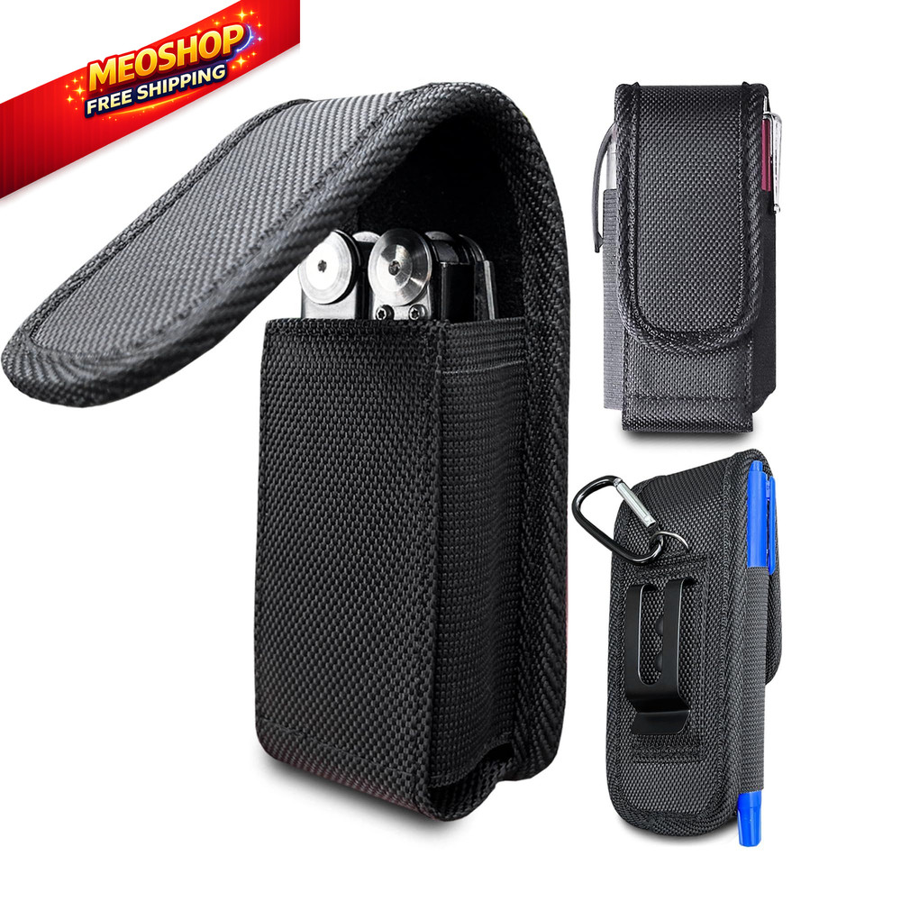 Multitool Sheath, EDC Belt Pouch Organizer for Men,Tool Sheath 1Pack Black