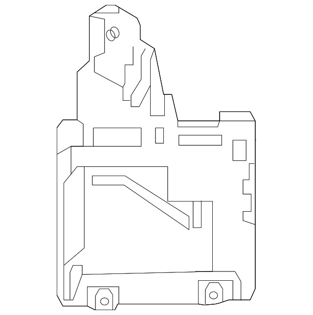 Genuine Ford Blind Spot Detection System Warning Sensor Bracket GD9Z-14D189-B