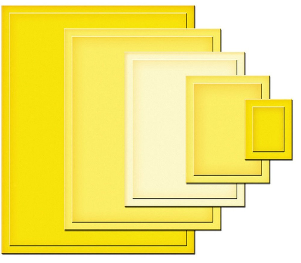 Spellbinders Nestabilities CLASSIC RECTANGLES SMALL CUT EMBOSS STENCIL S4-130
