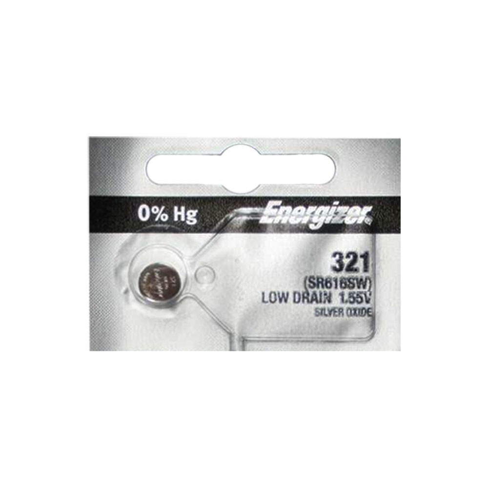 4 Energizer 321 SR616SW 1.55 Volt Button Cell Watch Battery