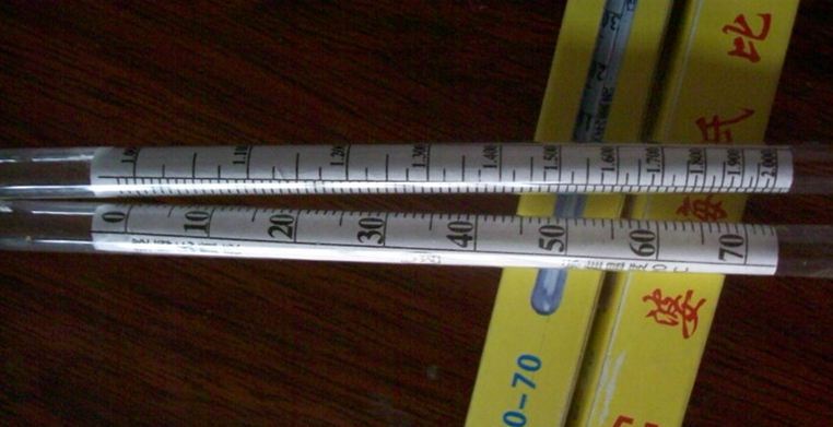 Hydrometer Specific Gravity 0.1 / Baume 10-20%