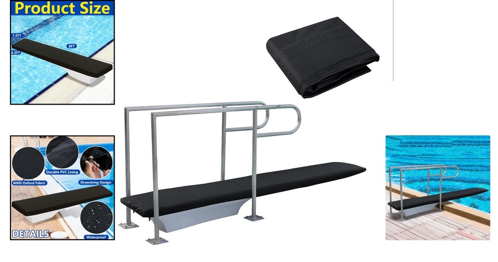 Ultimate 8ft Diving Board Protection - Dustproof, UV & Weather Resistant