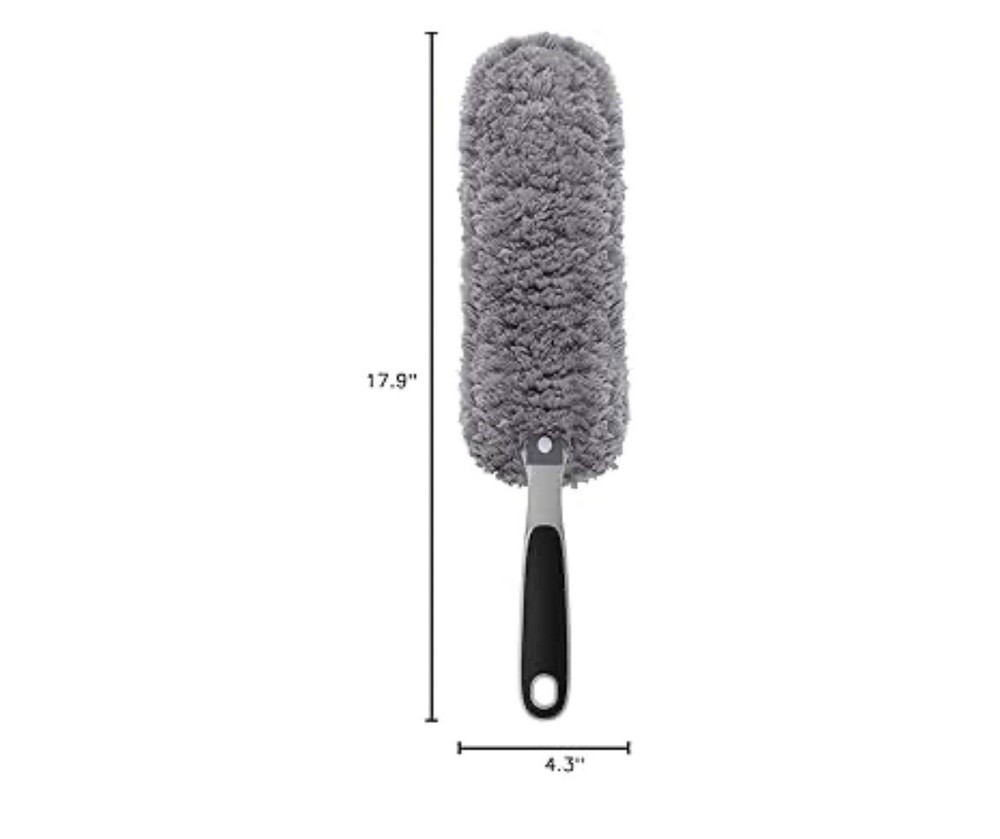 MR. SIGA Lint Free Microfiber Duster, Washable Duster