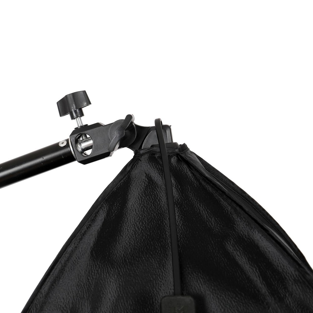 Photography Photo Studio 3 Softbox Boom Light Stand Lighting Kit Diffuser w/ Bag