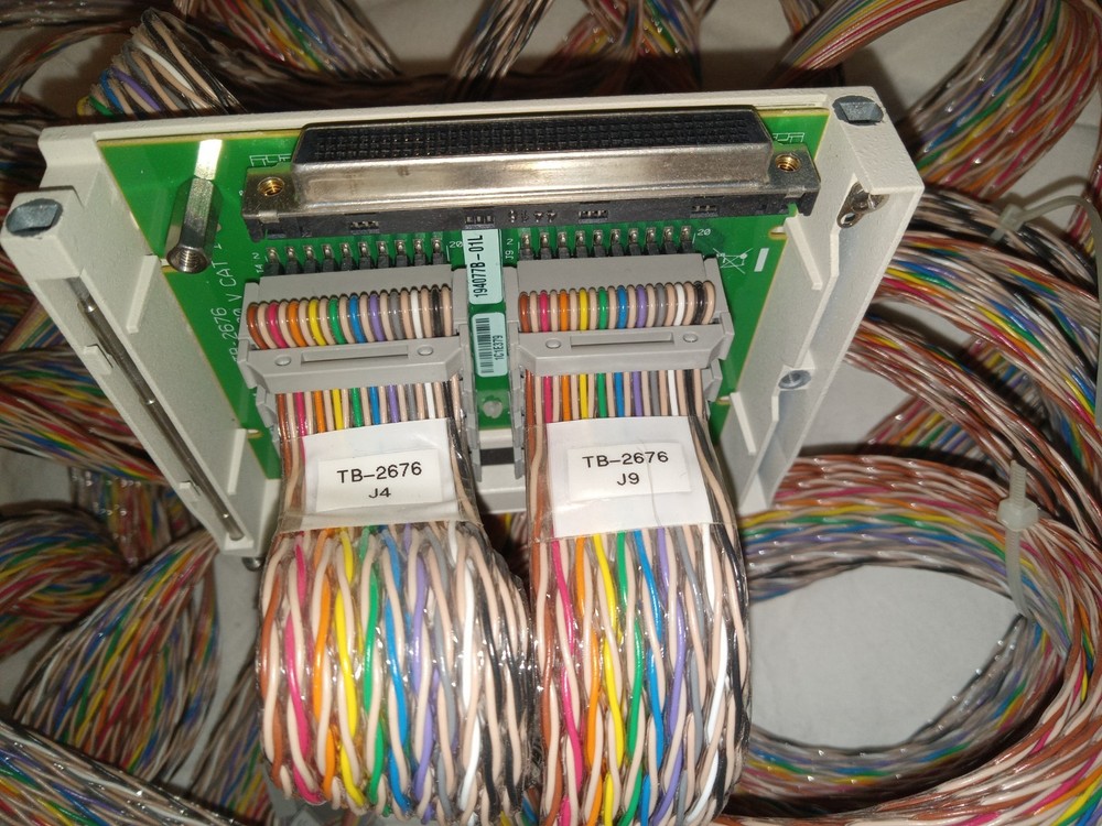 NI TB-2676 Multi-Bank Relay Multiplexer Terminal Block – Used, Untested