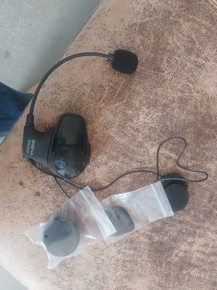 Sena SMH10 Motorcycle Bluetooth Headset System with Clamp Kit - motorcycle
