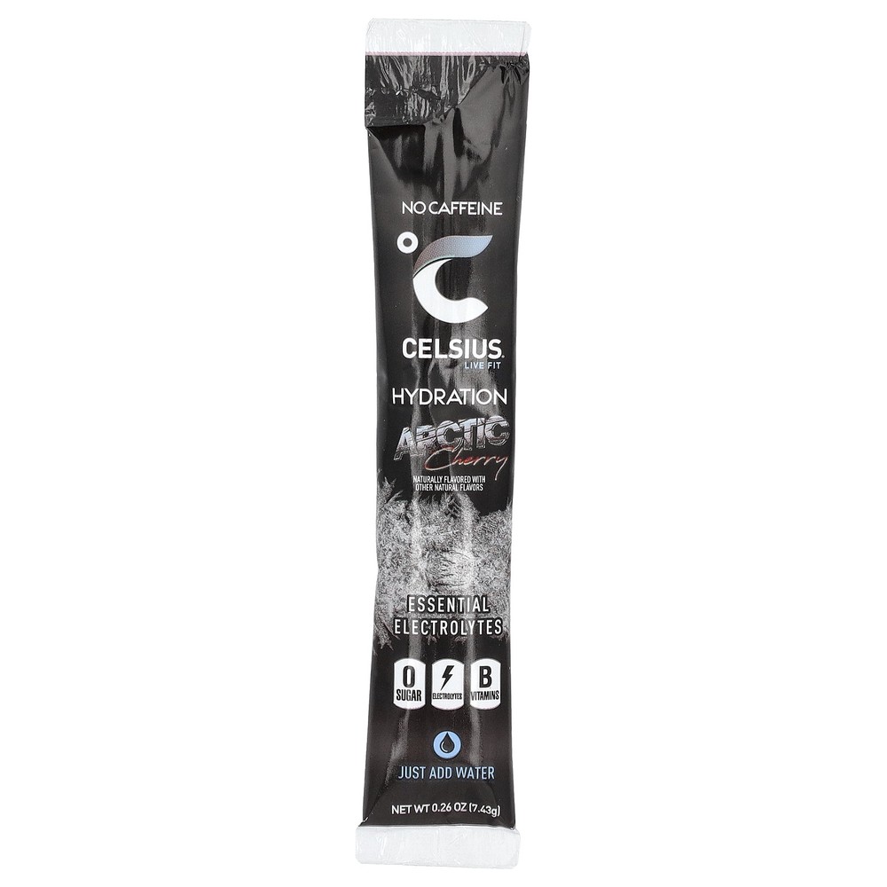 Live Fit, Hydration, Essential Electrolytes, No Caffeine, Arctic Cherry, 14