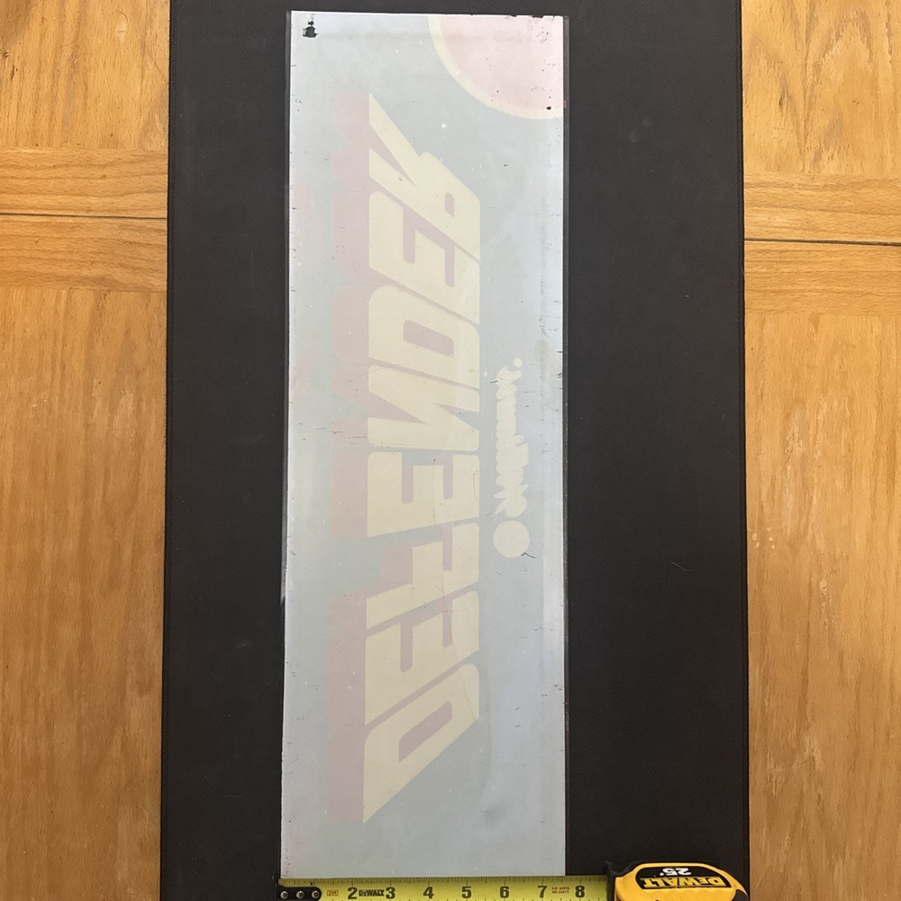 Authentic Defender Arcade Marquee (1980 Williams Electronics) Rare