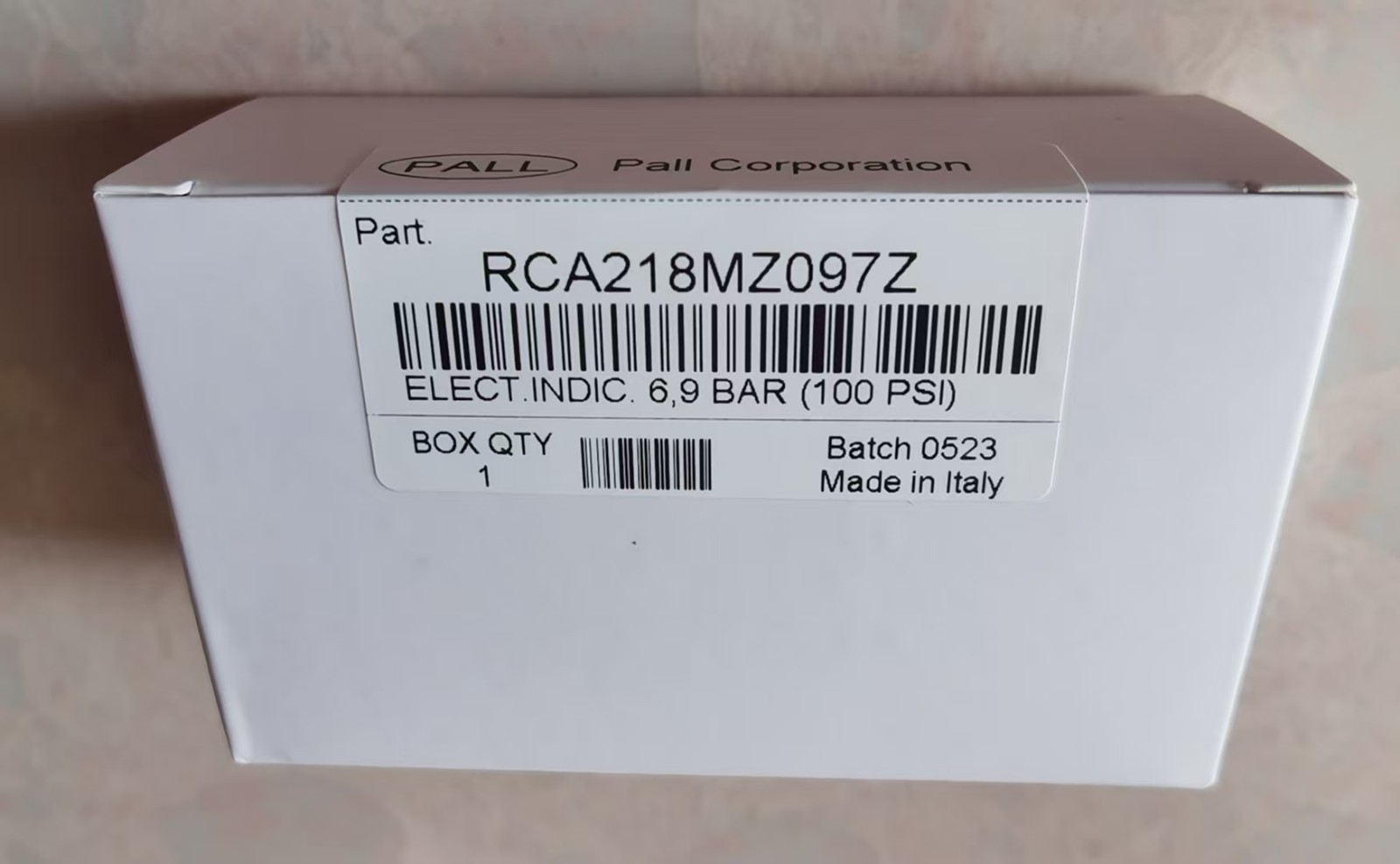 PALL new original Differential Pressure Switch RCA218MZ097Z UPS fast delivery