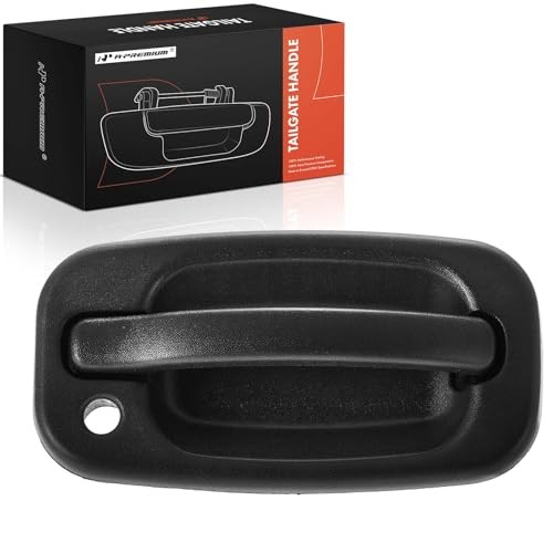 Tailgate Handle Liftgate Latch Handle with Keyhole Compatible with Chevrolet