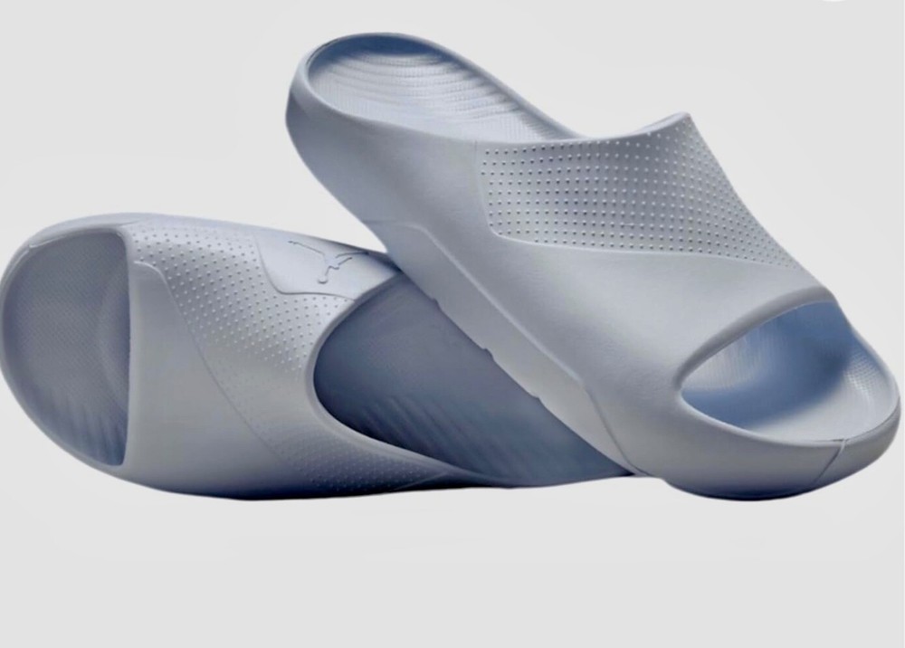 Jordan Post Slide Football Grey