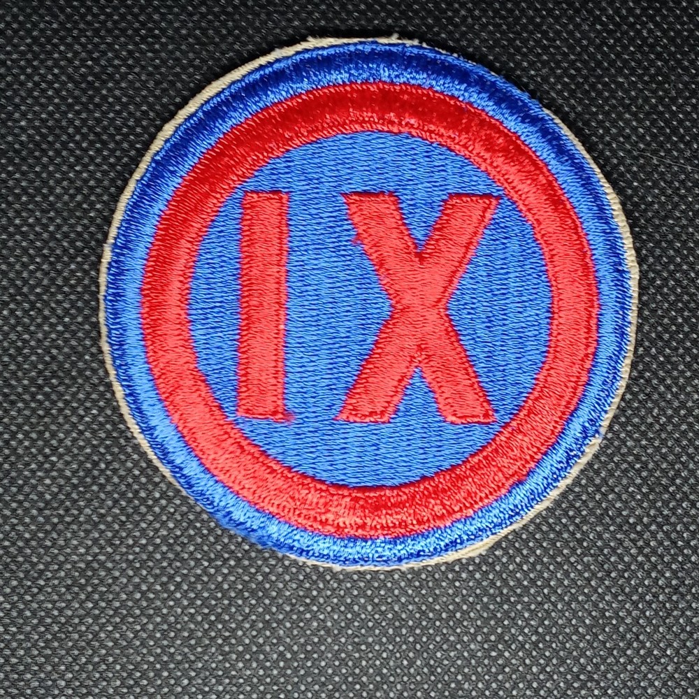 9th Ninth Corps Army Unit Patch 3" US Military
