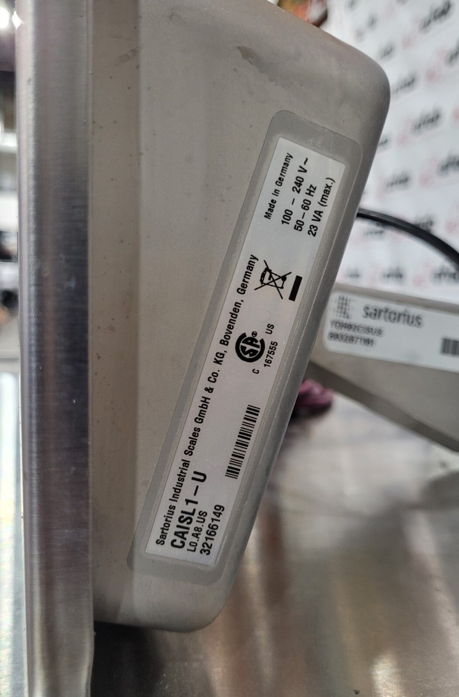 Sartorius IFS4-600NN-1 Flat-Bed Weighing Platform w/Combics Indicator