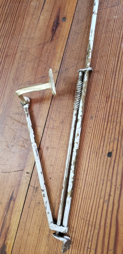 Vintage Brass Transom Window Hardware Operator 52" Long GA9846