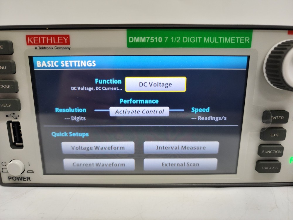 Keithley DMM7510 7.5 Digit Graphical Sampling Multimeter