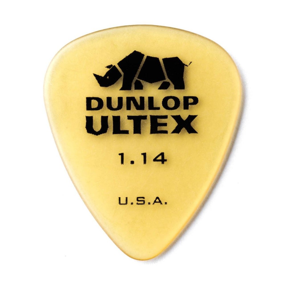 Used Dunlop Ultex Standard 1.14mm Pick, 6-Pack