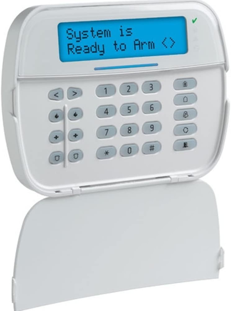 DSC PowerSeries NEO HS2LCD Full Message LCD Hardwired Keypad Home Security Panel