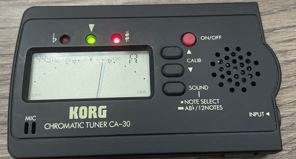 Korg Multi Instrument Chromatic Tuner CA-30