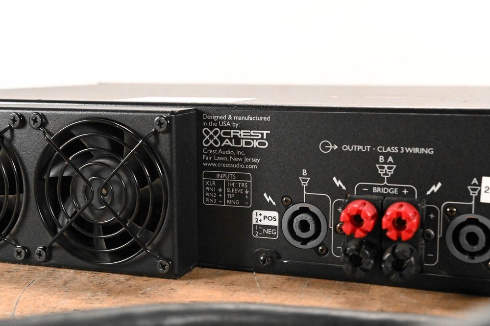 Crest Audio Pro 9200 2-Channel Power Amplifier - 220V Version CG01VSV