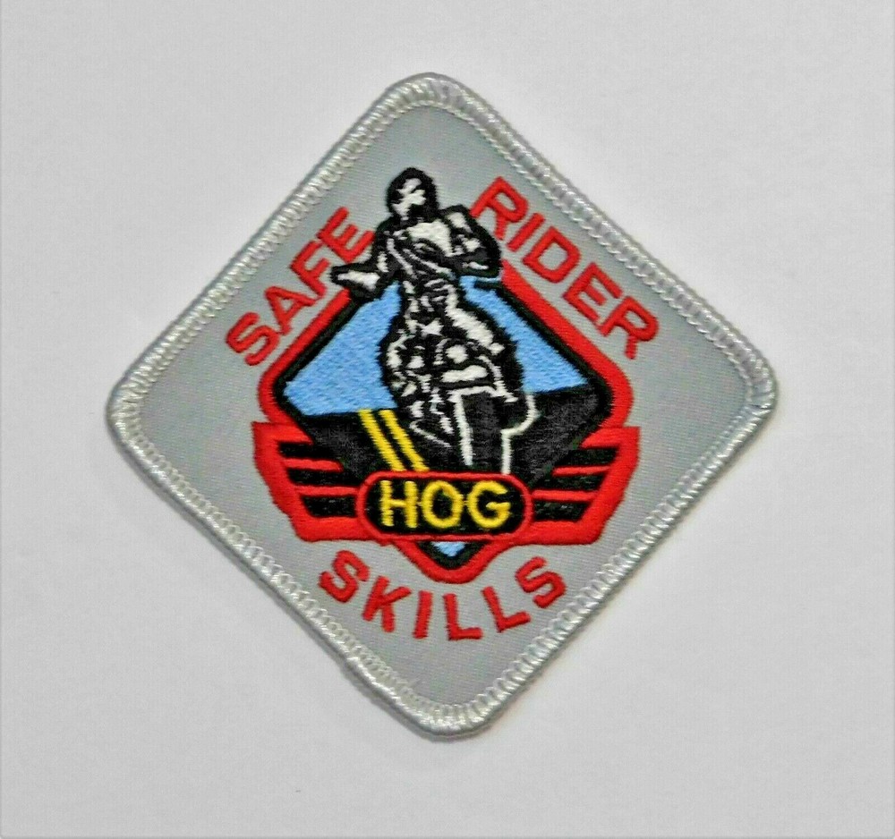 Harley Davidson HOG Safe Rider Skills Patch
