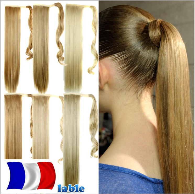 Ponytail Hair Extensions Smooth Wrap Around