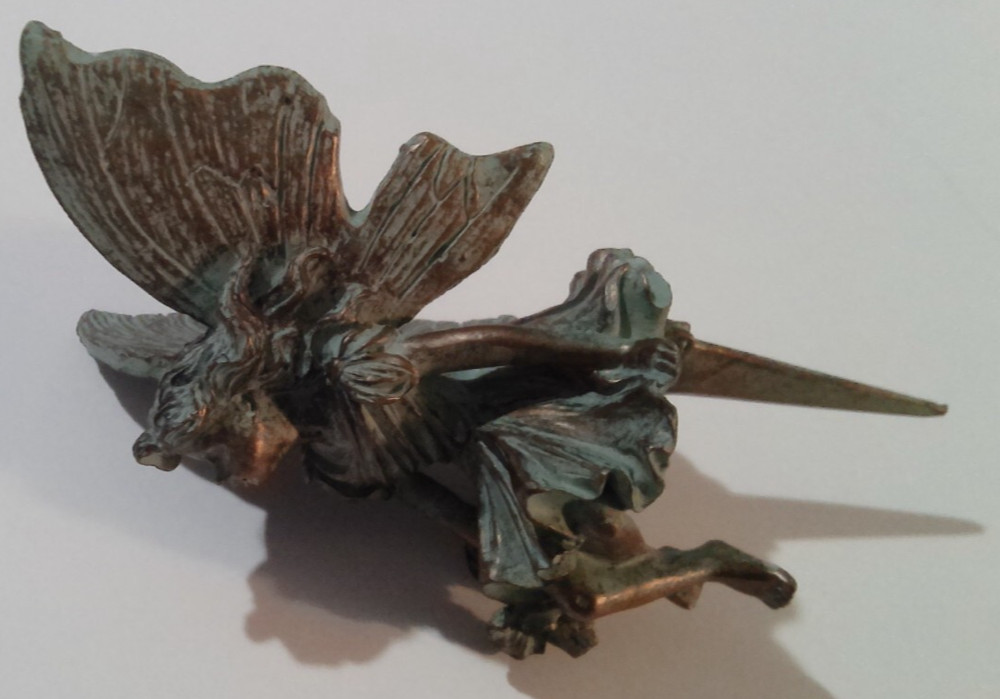 AVON Sitting Fairy Pot Sitter