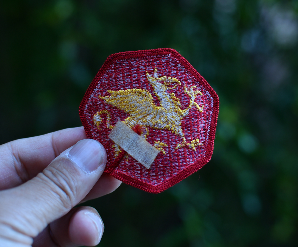 vintage 108th Training Command Embroidered DeadStock Patch shoulder Insignia