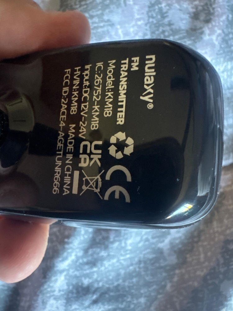 Nulaxy KM18 Wireless In-Car Bluetooth FM Transmitter Audio Receiver wireless-NEW