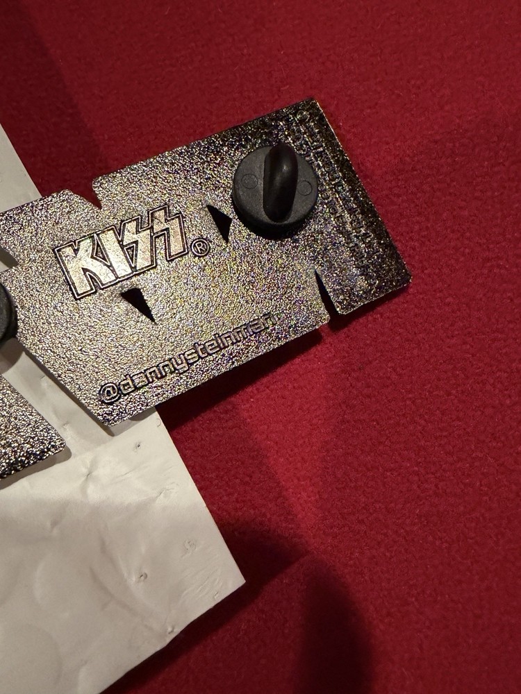 Danny Steinman Bottleneck Gallery 2022 KISS Pin Rare Variant Same Day Ship