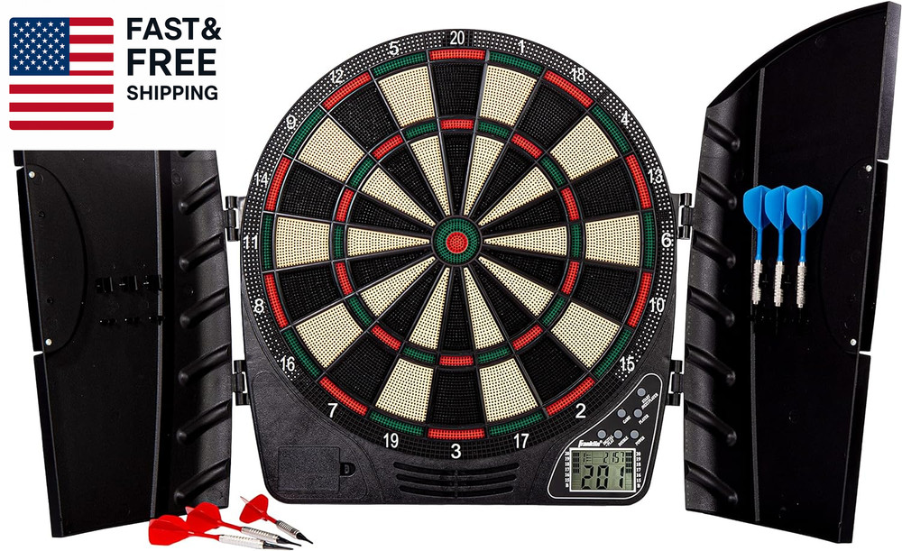 Electronic Dart Board Sets - Soft Tip Electric Dartboard with Digital Scoreboard
