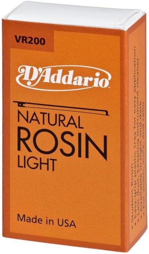 DAddario Light Rosin: All-Natural Performance Enhancer for String Instruments