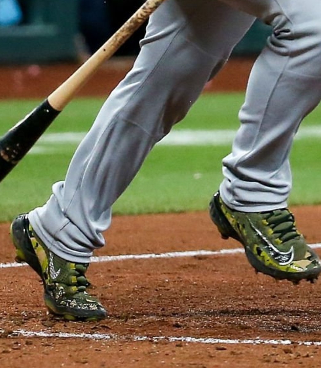 Los Angeles Dodgers MLB holo GU 2023 Will Smith Armed Forces Nike cleats