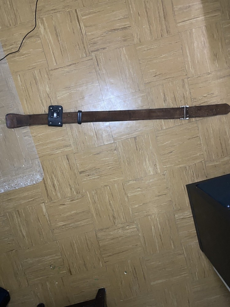 Black Basketweave Duty Belt, with Accessories