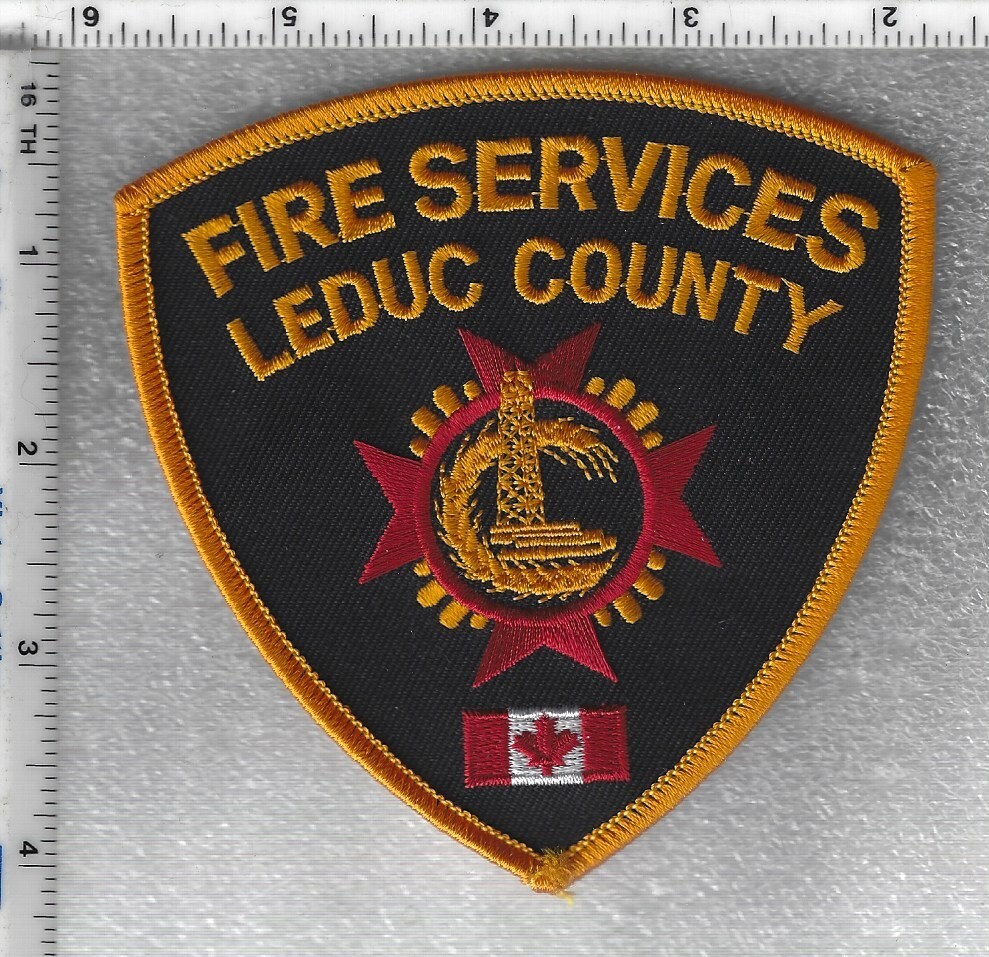 Leduc County Fire Services  (Alberta, Canada)  Shoulder Patch