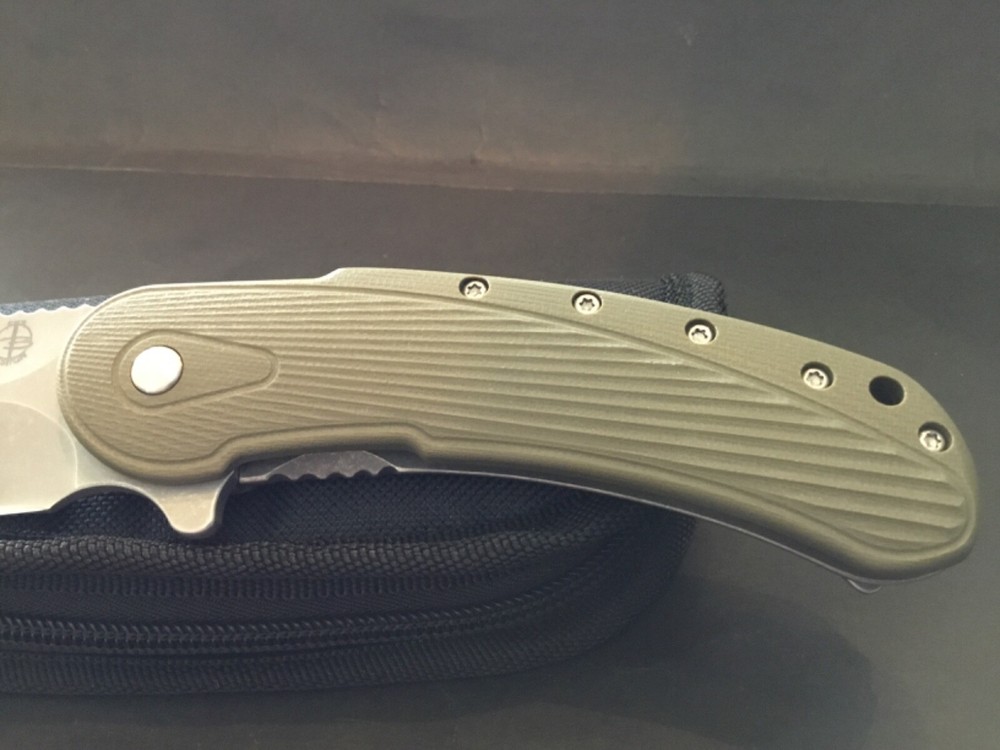 Custom Todd Begg Field Grade Bodega Flipper Folder Folding Knife