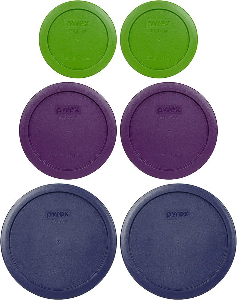 Simply Store Replacement Lids for 6 Piece Storage Set - Lids Only
