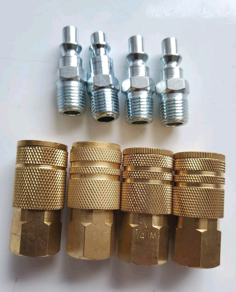 4 Sets TRU-FLATE 13-201 COUPLER AND PLUG SET