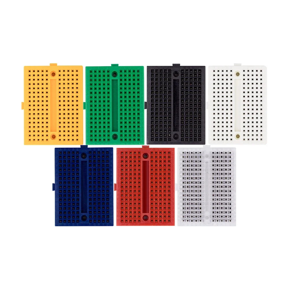 6PCS SYB-170 Mini Solderless Circuit Board Prototype Experiment Test Bread board