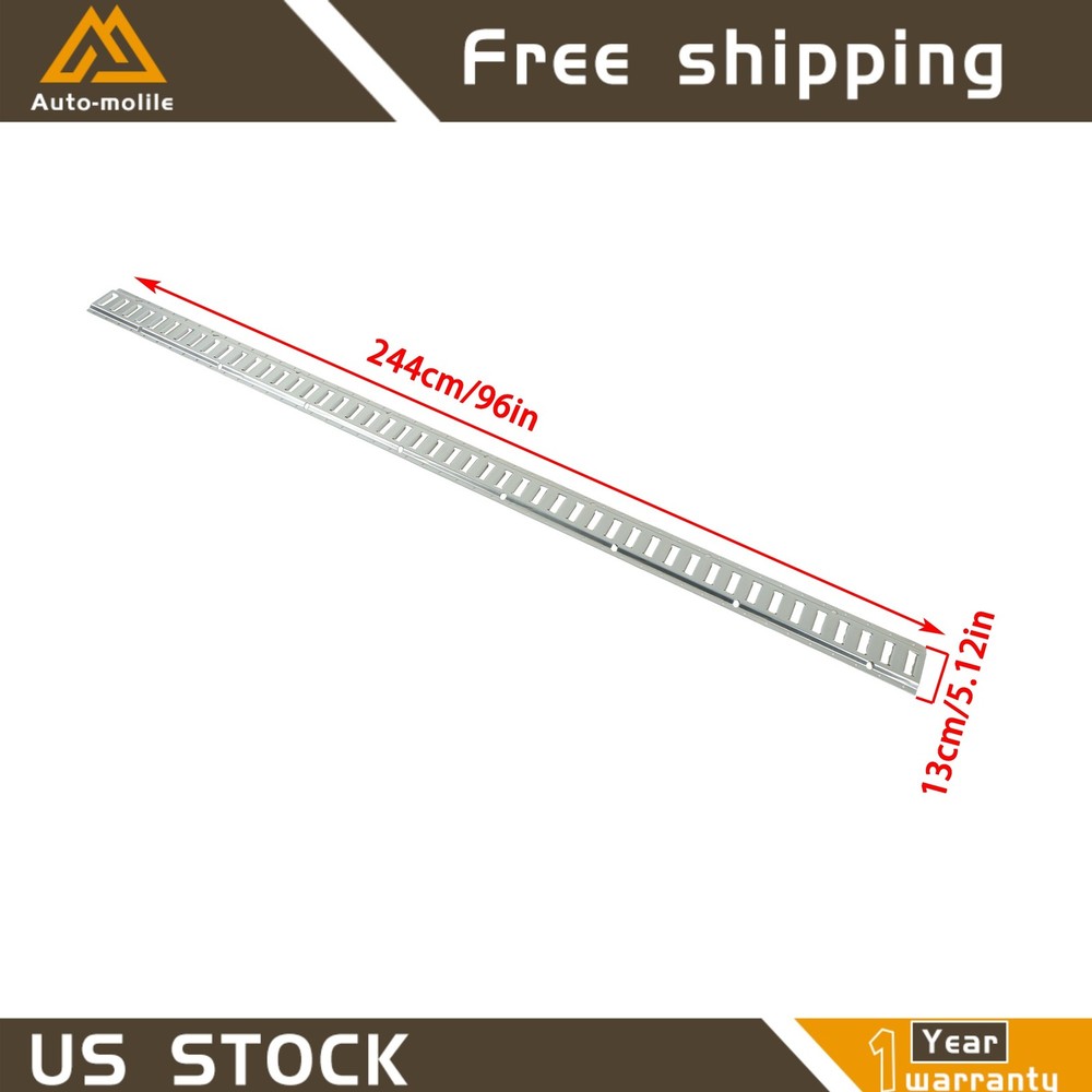 Horizontal High Quality For Vans Durable 6 Pack 8' E Track Tie Down Rail Syste