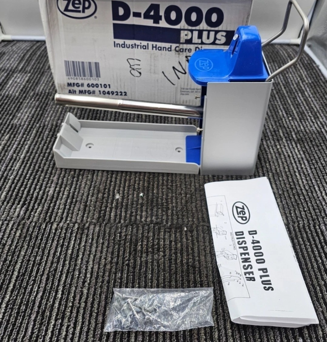 Zep Commercial D-4000 Plus Dispenser - Metallic Gray, Blue